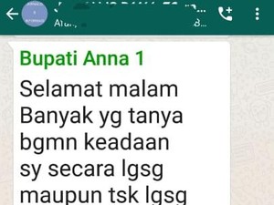 Bupati Bojonegoro Merasa Baik-baik Saja Meski Terpapar COVID-19