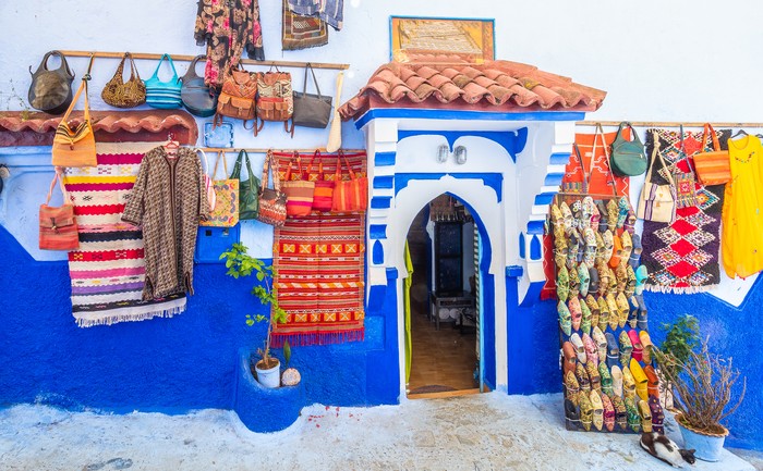 Chefchaouen di Maroko
