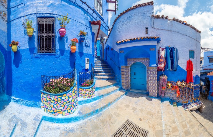 Chefchaouen di Maroko