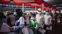 Tak hanya di DKI Jakarta, virus yang disebut lebih cepat menular dibanding varian lainnya ini juga sudah teridentifikasi di provinsi lain, dari Jawa Tengah hingga Gorontalo. ANTARA FOTO/Aprillio Akbar