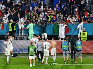 Italia Vs Spanyol di Wembley Bakal Sepi Suporter, Mancini Kecewa