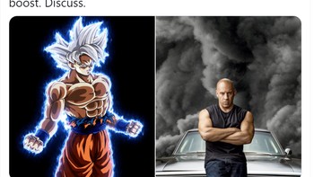 Jika Goku melawan Dom, kekuatan Dom berasal dari keluarganya. Foto: Brightside