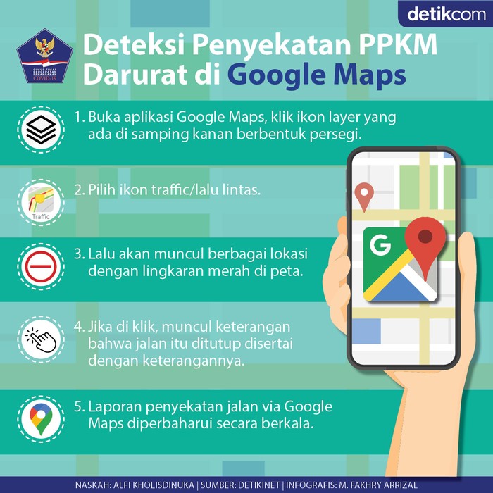 Ilustrasi Google Maps Ilustrasi Google Maps