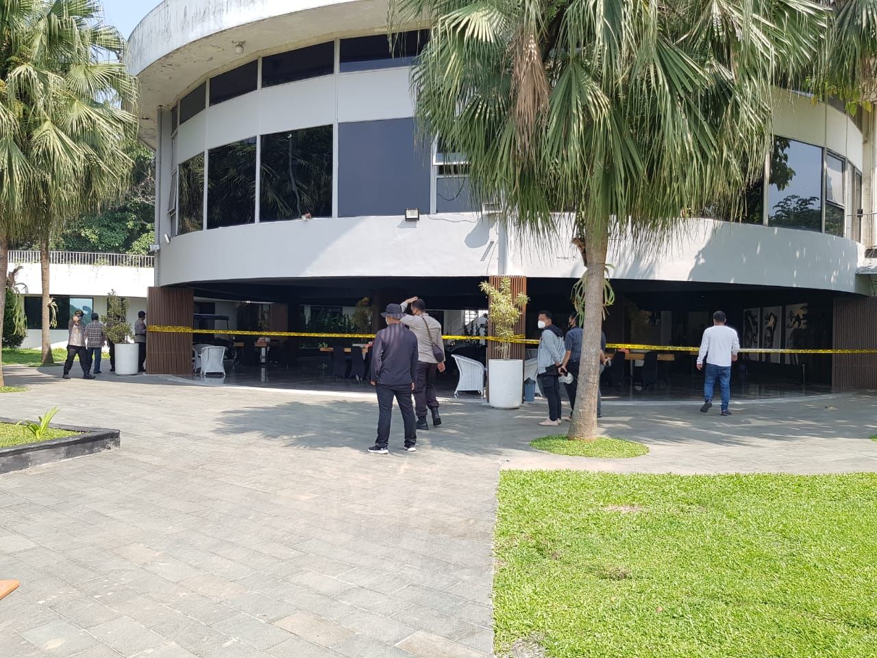 Lapangan golf di Depok ditutup polisi gegara tetap buka saat PPKM darurat