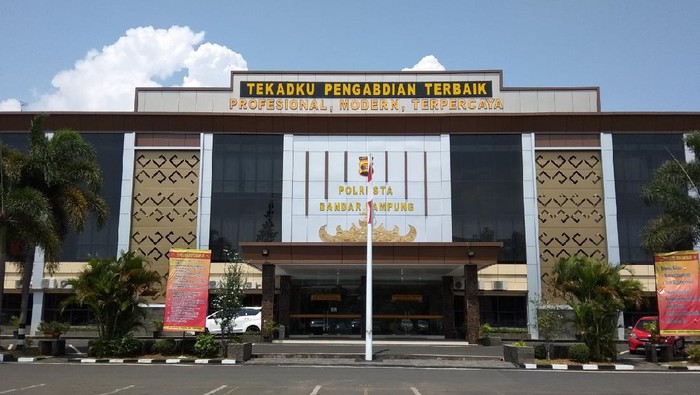 Mapolresta Bandar Lampung (dok Polresta Bandar Lampung)