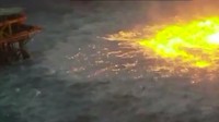 Kebakaran ini berawal dari saluran pipa bawah laut yang terhubungan dengan anjungan lepas pantai Pamex untuk pengembangan minyak Ku Maloob Zaap. 