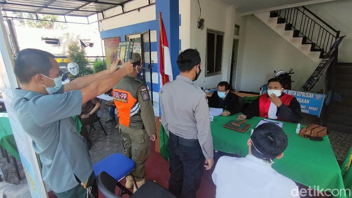 Pelanggar PPKM Darurat di Majalengka