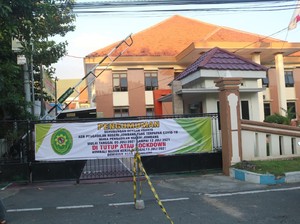 PN Jombang Kembali Lockdown, 17 Pegawai dan 4 Hakim Terinfeksi COVID-19