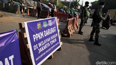 Penyekatan Jalan Terkait PPKM Darurat Bertambah Jadi 72 Titik