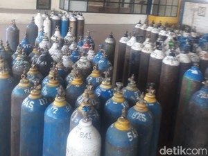 Polisi Tangkap 3 Kelompok Penimbun Tabung Oksigen dan Obat Covid-19