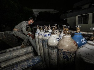 Kota Bogor Dapat Suplai 100 Tabung Oksigen dari Krakatau Steel
