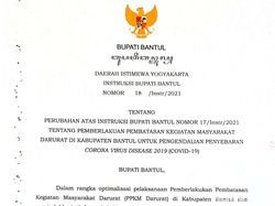 Cek di Sini Lur! Detail Aturan-Penyekatan Jalan PPKM Darurat di Bantul