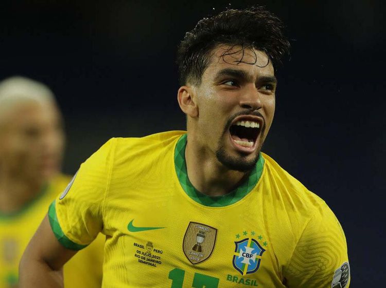 Tarian Lucas Paqueta Usai Antar Brasil ke Final Copa America 2021