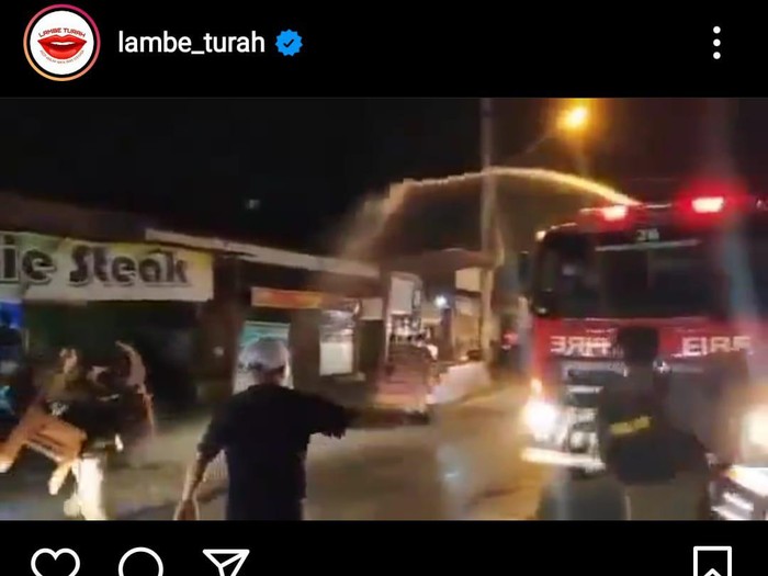 Video Satpol PP semprot warung makan saat penertiban PPKM Darurat di Kota Semarang