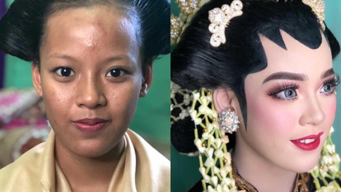 Viral pengantin yang viral di TikTok. Viral pengantin yang viral di TikTok.