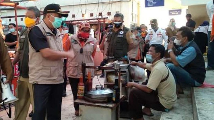 Wabup Sukabumi blusukan memonitoring pelaksanaan PPKM Darurat