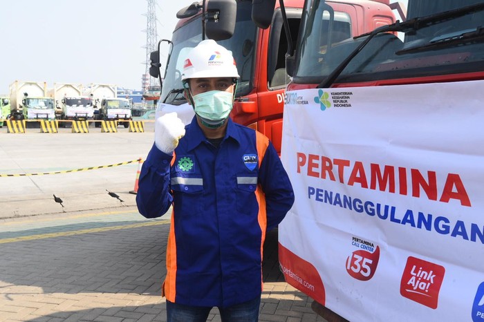 Awak mobil tanki Pertamina