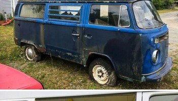 Mobil terbengkalai menjadi karavan yang cantik. Foto: dok Bored Panda