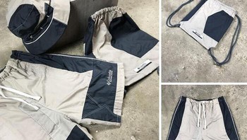 Satu jaket dibuat menjadi celana, topi dan tas. Foto: dok Bored Panda