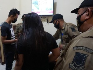 Razia PPKM Darurat di Kota Mojokerto Ciduk Pasangan Mesum-Warung Terselubung