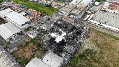 Dampak Ledakan Dahsyat Pabrik Kimia di Thailand
