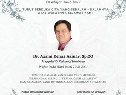5 Hari, 11 Dokter di Jatim Meninggal Terpapar COVID-19