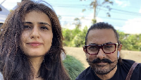 Dugaan soal skandal dengan Aamir Khan muncul usai dirinya tampil bersama di film Dangal. (Foto: dok. Instagram @fatimasanashaikh) 