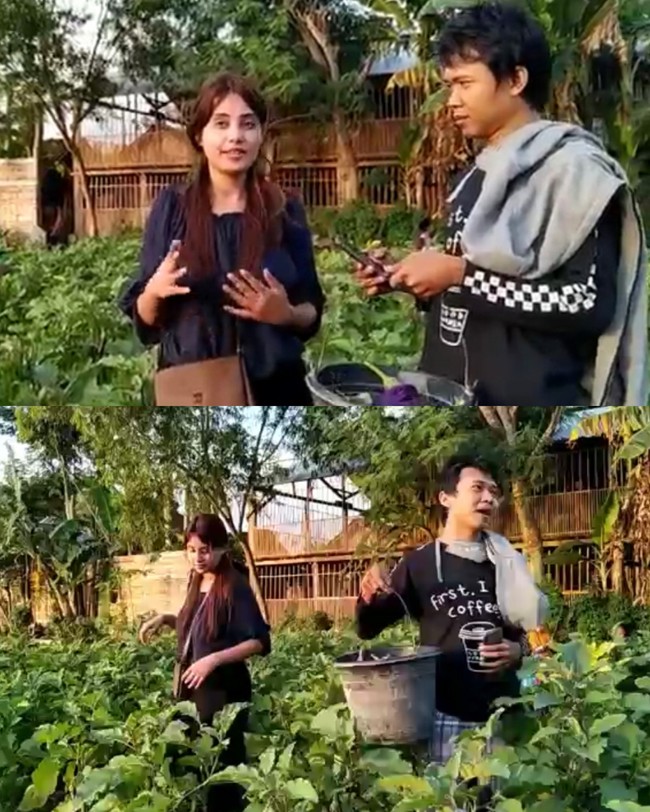 Wolipop mengonfirmasi Rico Prandana yang mengunggah video tersebut. Sang YouTuber mengungkapkan awal berkenalan dengan istrinya pada 2011 melalui Facebook. Mereka kemudianpertama kali bertemu muka di Bali pada 2017. Foto: Dok. Tangkap layar akun Youtube Rico Prandana.