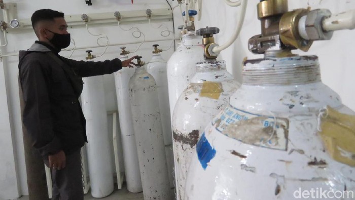 Generator oksigen di RSUD Cikalongwetan rusak