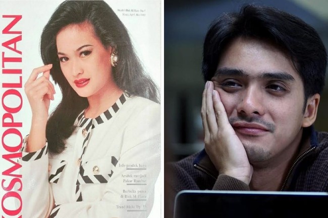 Kecantikan ibu dari Ricky Harun, Donna Harun juga tidak luntur sampai saat ini. Tak heran jika penampilan Donna masih mempesona hingga saat ini. Foto: dok. Instagram/@donnaharunofficial/@rickyharun