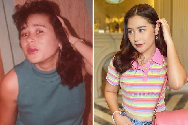 Beberapa waktu lalu unggahan foto lawas ibu dari Prilly Latuconsina ini sempat menghebohkan dan mencuri atensi. Pasalnya paras Prilly dan ibunya saat muda dinilai sangat mirip bak kembar. Foto: dok. Instagram/@prillylatuconsina96