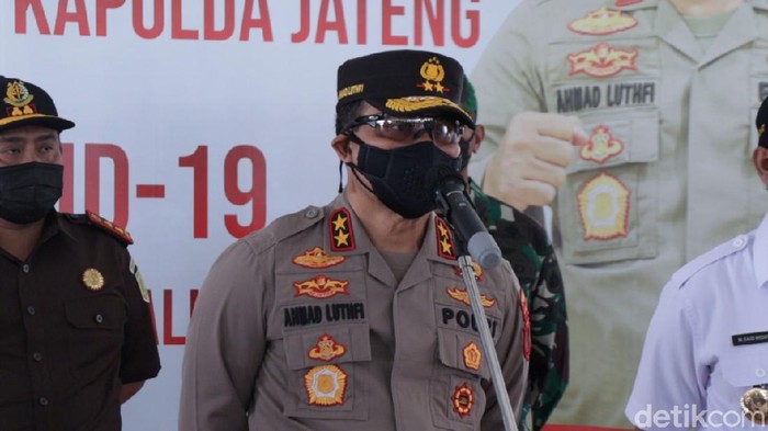 Kapolda Jawa Tengah Irjen Ahmad Luthfi di Boyolali, Rabu (7/7/2021).