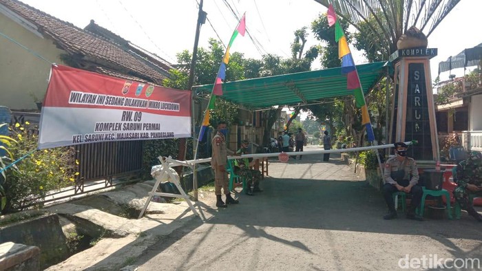 Kompleks Perumahan di Pandeglang Lockdown