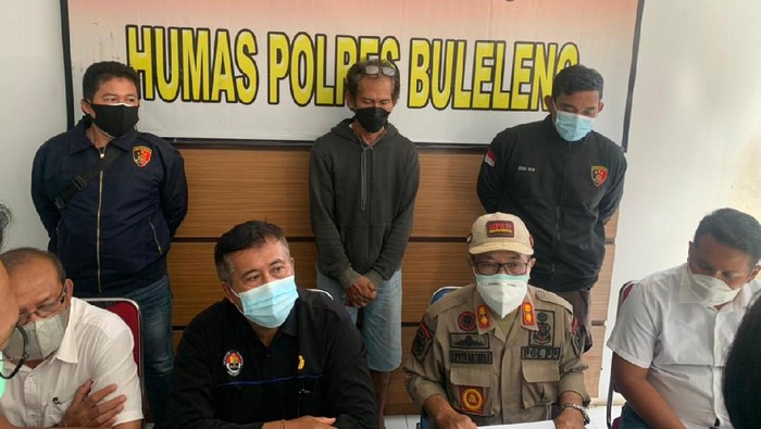 Konferensi Pers Humas Polres Buleleng