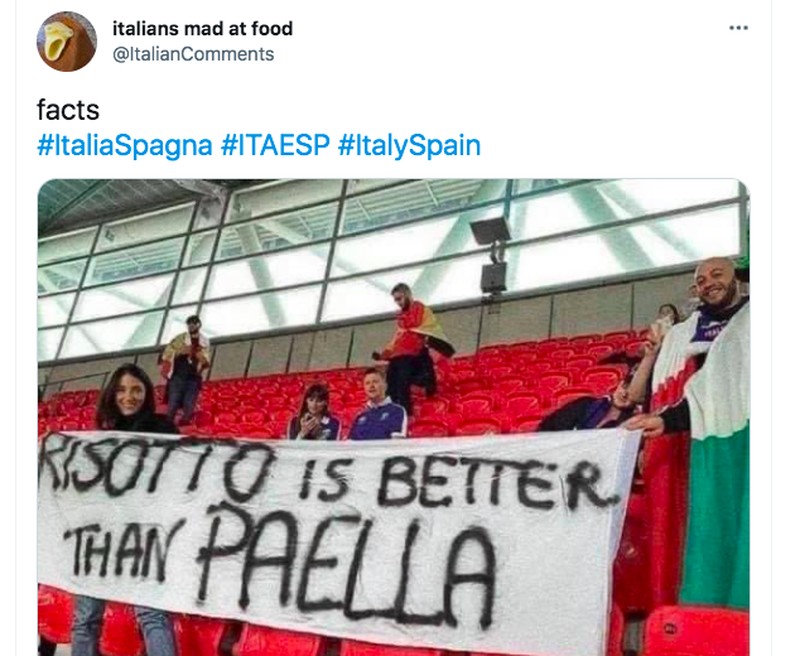 Meme Italia Spanyol