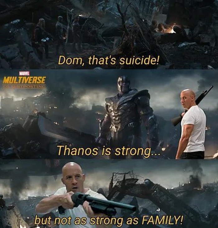Meme Vin Diesel (Dominic Toretto) beredar di Twitter Meme Vin Diesel (Dominic Toretto) beredar di Twitter