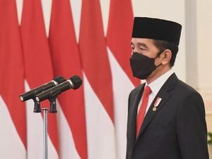 Jokowi Lantik Sahbirin Noor-Muhidin Jadi Gubernur dan Wagub Kalsel