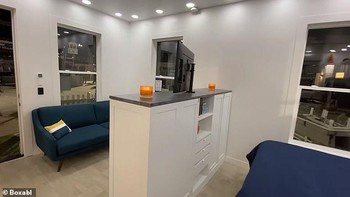 Benar-benar sangat minimalis. Foto: Boxabl