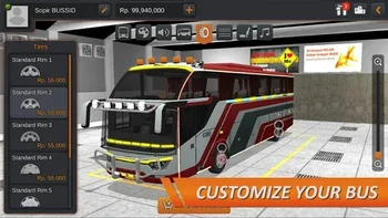 Game Android simulasi yang pertama, yakni Bus Simulator Indonesia. Di mana permain akan berprofesi sebagai seorang sopir di perusahaan bus Tanah Air. Foto: (Google Play Store).