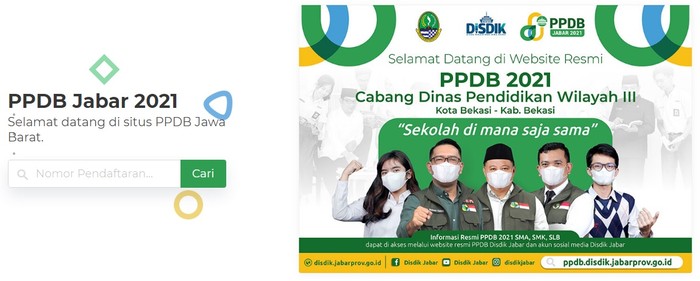 Bekasi ppdb 2021 kabupaten smp Pra Pendaftaran