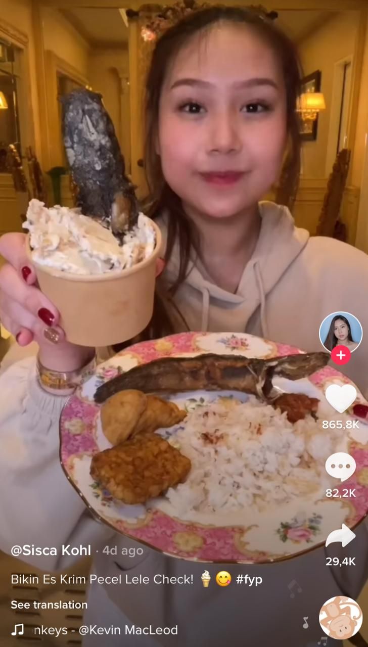 Eksperimen 'Gila' Sisca Kohl, Ada Es Krim Ketoprak dan Crepe Sate Kambing!