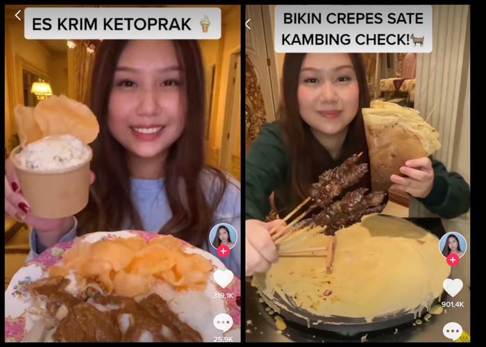 Eksperimen ‘Gila’ Sisca Kohl, Ada Es Krim Ketoprak dan Crepe Sate Kambing!