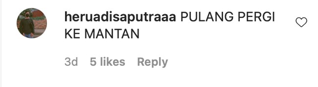 Kalau masih sama-sama single sih balikan nggak masalah. Tapi jangan sampai sudah punya pasangan tapi masih intens berkomunikasi sama mantan ya.. Bisa perang dunia deh kalau gitu. Foto: Instagram/@heruadisaputraaa