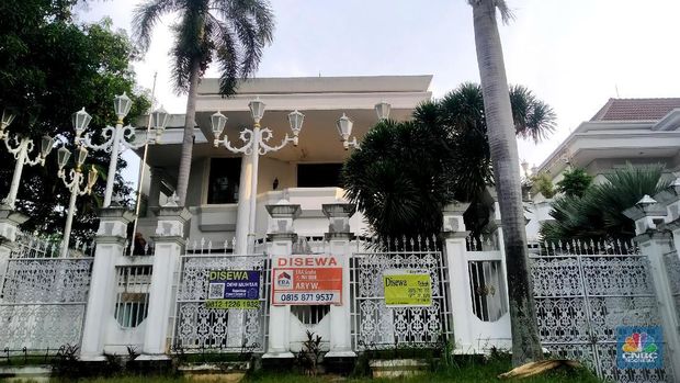 Ilustrasi rumah di kawasan Pondok Indah, Jakarta. (CNBC Indonesia/Muhammad Sabki)