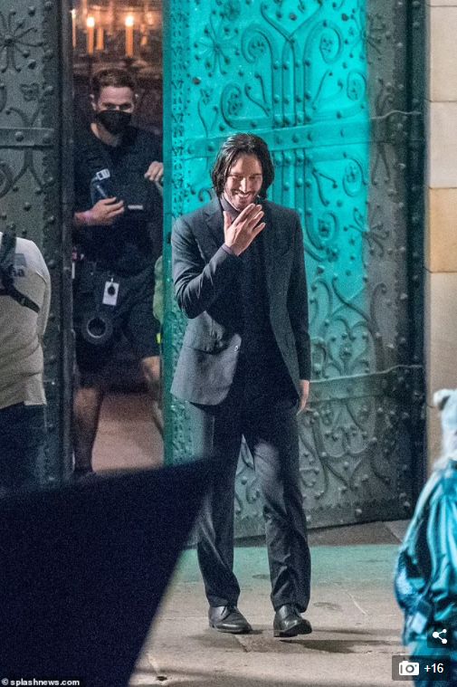 Keanu Reeves syuting John Wick 4 di Berlin