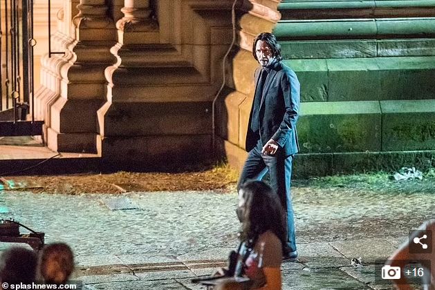 Keanu Reeves syuting John Wick 4 di Berlin