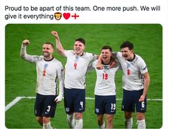 Inggris Tembus Final Setelah 55 Tahun, Netizen Girang dan Berang