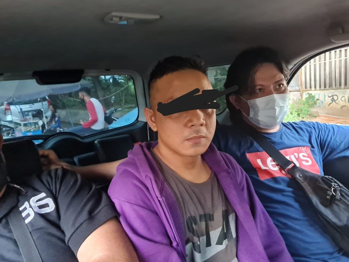 Pelaku pencabulan 5 bocah di Bitung, Sulawesi Utara, diamankan polisi. (Humas Polres Bitung)