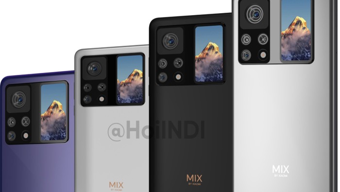 Render Mi Mix 4