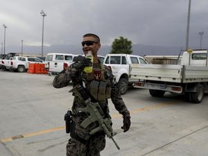 Jet Tempur Militer Afghanistan Jatuh di Uzbekistan